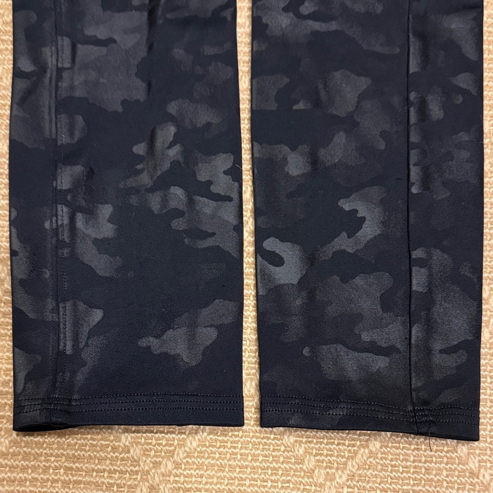 SPANX Black Camouflage Leggings size M - Picture 7 of 8